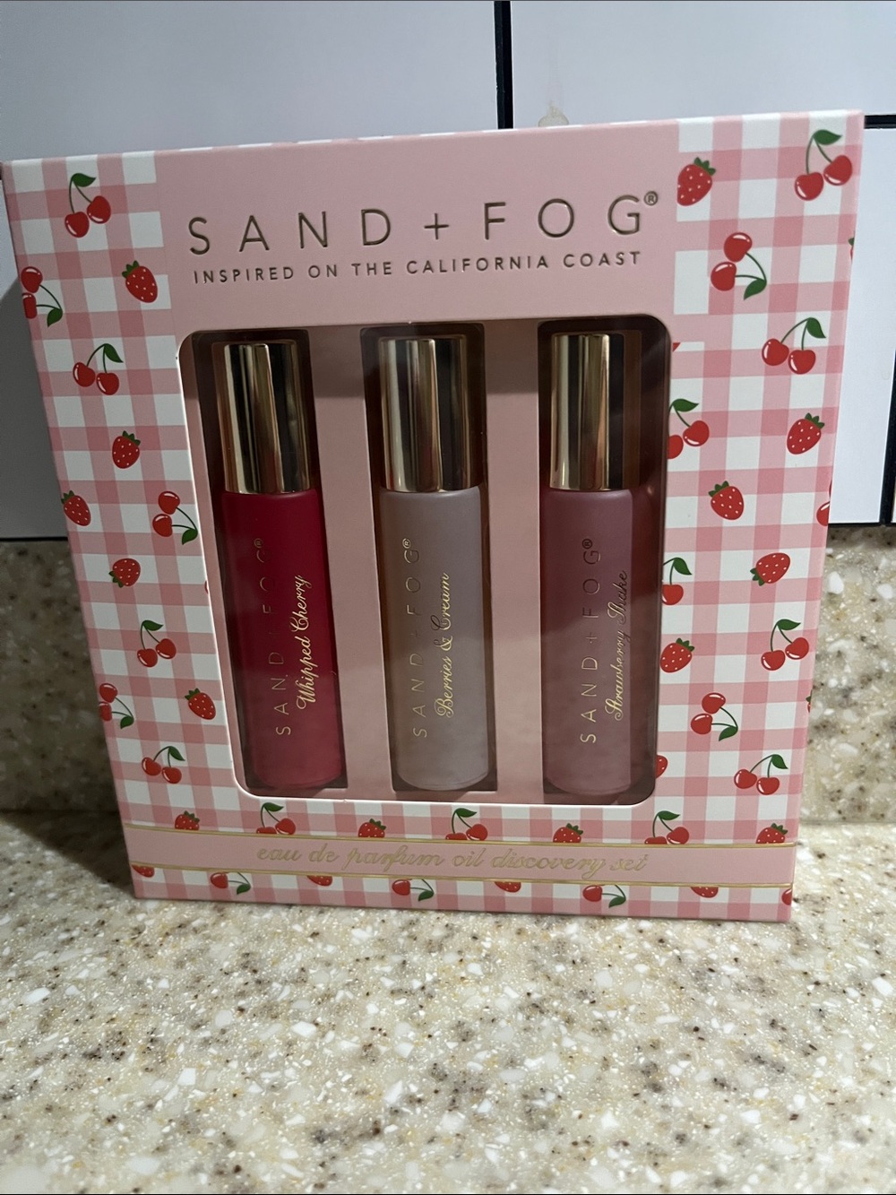 Sand + Fog Perfume Oil Rollerball Set